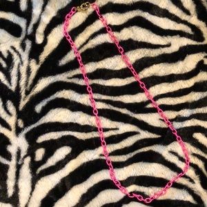 J. Crew - Pink Chain Necklace